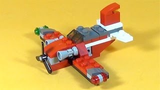 How To Build Lego BIPLANE  Lego Creator 31013 [upl. by Jarita]