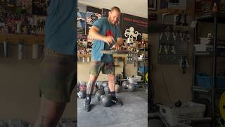 200lb Thomas Inch Dumbbell  45lb Hub Transfer Lift [upl. by Charie]