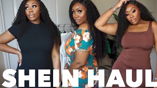 SHEIN SUMMER TRY ON HAUL  SIZE 12 SIZE 14 BOTTOMS DRESSES AND BLOUSES  ASK WHITNEY [upl. by Reinwald]