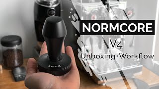 NORMCORE V4 Coffee Tamper  Unboxing and Workflow  ECM Mechanika V Slim  Niche Zero [upl. by Kimberly816]