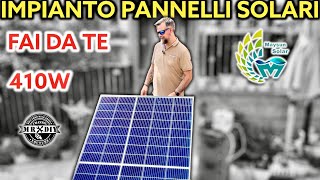 Test pannelli solari da 410W per impianto fotovoltaico fai da te a casa Maysun Solar monocristallino [upl. by Ailegra217]