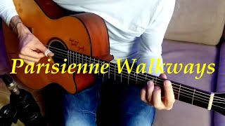 Parisienne Walkways  G Moore fingerstyle COVER [upl. by Kowtko]