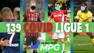 MPG  Stratégie Covid 19 en Ligue 1  La liste des 139 joueurs positifs [upl. by Elsa998]