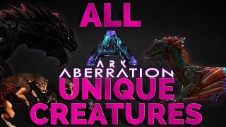 🔥 All ARK Aberration Creatures  SUMMON Commands  PC Xbox PS4 [upl. by Anglo]