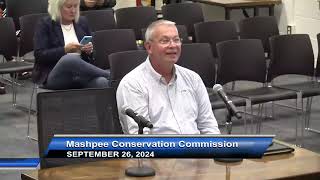 Mashpee Conservation Commission  09262024 [upl. by Clie]