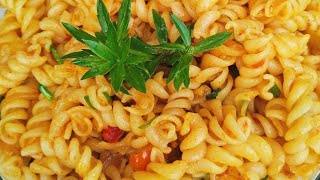 🤫🤩Today I tried Making QuickampEasy 😋 Masala Pasta 😋 Recipes yummyrecipe shorts pastalover [upl. by Sundin]