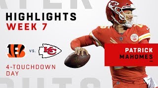 Patrick Mahomes Massive Night w 358 Yards amp 4 TDs [upl. by Melisent803]