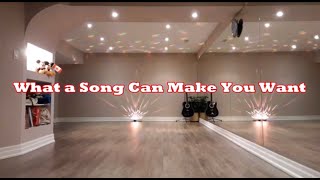 What a Song Can Make You Want line dance Dance amp Teach [upl. by Arrahs]