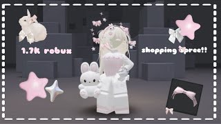 robux shopping spree 17k 🎀✉️ [upl. by Michey]