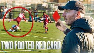 Crazy Two Footed Red Card Tackle COST US THE CUP  Vs Trabzonspor FC [upl. by Harutek]