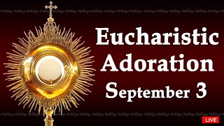 Powerful Eucharistic Adoration I Tuesday September 3 2024 I 300 Pm [upl. by White296]