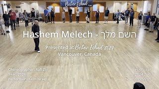 Hashem Melech  Rafi Ziv  השם מלך  רפי זיו  BeLev Echad 2024 [upl. by Beller]