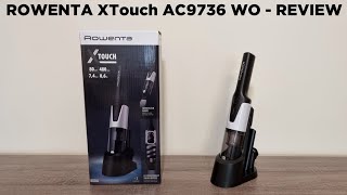 Rowenta XTouch AC9736WO  Review amp Unboxing  Best handheld vacuum cleaner [upl. by Adnamahs]