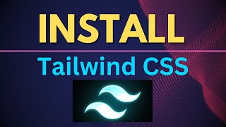 How to Install Tailwind CSS for Website design HTML [upl. by Wheelwright]