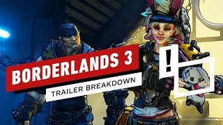 Borderlands 3 Reveal Trailer Breakdown Secrets amp Easter Eggs [upl. by Donough]