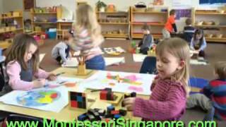 Maria Montessori Method Preschool  Montessori Singapore [upl. by Intruok242]