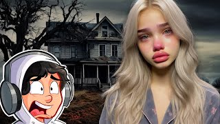 I Spent the Night in a Haunted House With My CRUSH STORYTIME [upl. by Hare212]