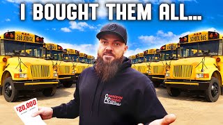 I Bought An Entire Fleet Of School Buses [upl. by Monique]