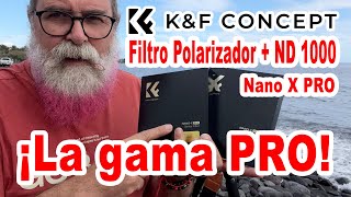 Filtros Nano X Pro Polarizador y ND 1000 de KampF Concept  EN ESPAÑOL [upl. by Chien50]