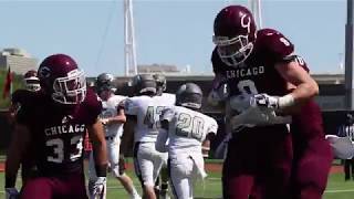 FOOTBALL UChicago vs Case Western Reserve Highlights [upl. by Nyer217]