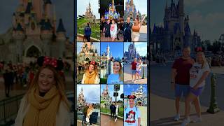 Disney castle photos over the years ❣️🏰 disney dlp disneyland disneypark disneycastle [upl. by Eniamej]