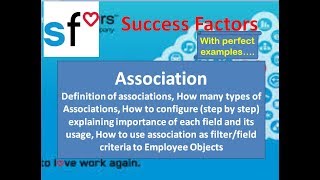 Success Factors  Associations [upl. by Renee6]