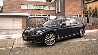 2016 BMW 750i xDrive Car Review [upl. by Surtimed]