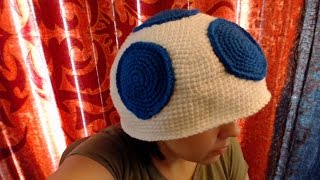 ToadstoolMushroom Hat Crochet Tutorial 1 [upl. by Sven]