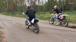 Yamaha YZ 125 vs Suzuki RM 125 [upl. by Weksler]