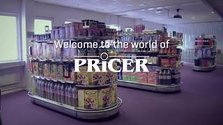 Pricer Electronic Shelf Labels IR Demonstration [upl. by Odracir621]