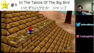 Super Mario 64 16 Star Guide  In The Talons Of The Big Bird Speedrun Strat [upl. by Ryder]