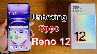 Oppo Reno 12 5G Smartphone Unboxing Hindi [upl. by Elbas]