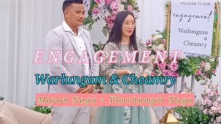 YIMCHUNGER NAGA  MOYON NAGA ENGAGEMENT Nagamese English Moyon mix 2 [upl. by Jaimie]