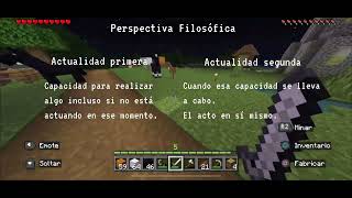 Hilemorfismo Aristotélico y el sentido de la vista explicado con Minecraft [upl. by Eelinej]