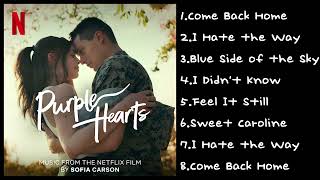 P u r p l e Hearts OST  Original Motion Picture Soundtrack from the Netflix film [upl. by Woll620]