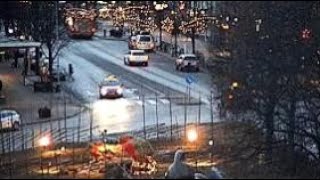 Gävle Goat  HIT BY CAR  2016 [upl. by Ardnnek]