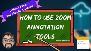 How to Use Zoom Annotation Tools [upl. by Isolt667]