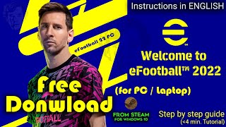 How to download Pes 2021 free in Your PC 😍 [upl. by Nivrag]