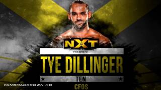 WWE NXT  quotTenquot by CFO Tye Dillinger 6th Theme Song [upl. by Melmon]