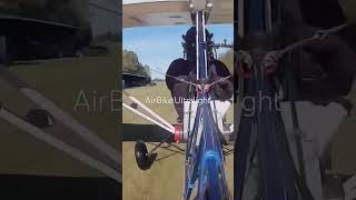 AirBike Ultralight Takeoff 11172024 airbike ultralightaircraft [upl. by Eerbua]