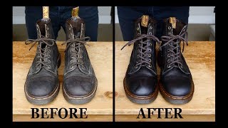 Clean amp Restore Vintage Dr Martens [upl. by Er]