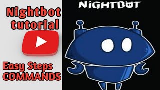 Easy Setup  Nightbot with Youtube Commands  Bes TV [upl. by Lisan266]