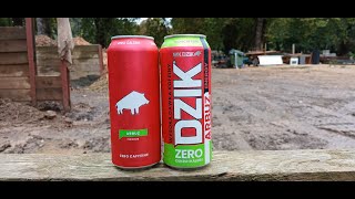 Lords drinks comparisons DZIK Arbuz High Caffeine vs Zero Caffeine [upl. by Hancock871]