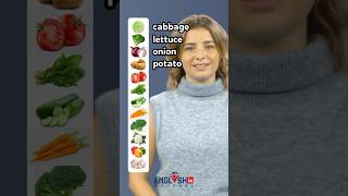 Vegetables Vocabulary in English [upl. by Enilrek]