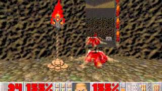 Doom II 100 Walkthrough Map28 The Spirit World [upl. by Alleda271]