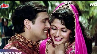 4K SONG San Sanana Sai  Udit Narayan Songs  Govinda Ramya Krishnan  Banarasi Babu 1998 [upl. by Naie]