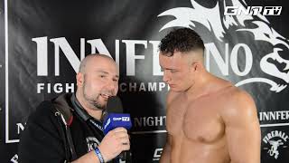 Post Fight Interview Winner INNFERNO 4  Florian Aberger [upl. by Neneek3]