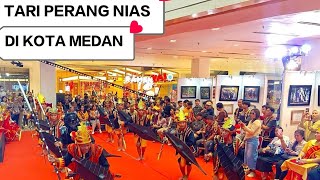 Tari perang Nias di Kota medan [upl. by Shiau537]