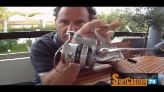 CONFRONTO MULINELLI SURFCASTING SHIMANO MGS XSA e XSB [upl. by Sanborn806]