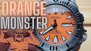 Seiko Gen 2 Orange Monster I The Legendary SRP309 I Specs Pricing Alternatives [upl. by Noelopan408]